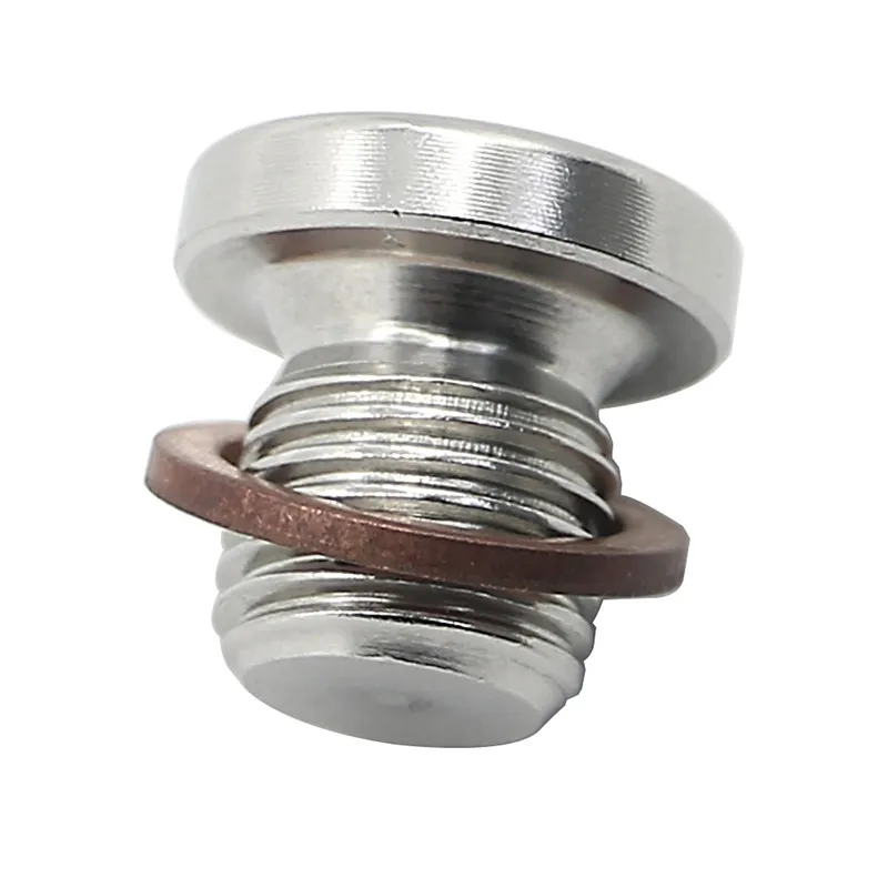 M12 x 1.25mm Oxygen o2 Lambda Sensor blanking Exhaust Plug Stainless Steel Cap Bang motorcycles and cars TK-CGQ144 exhaust assembly