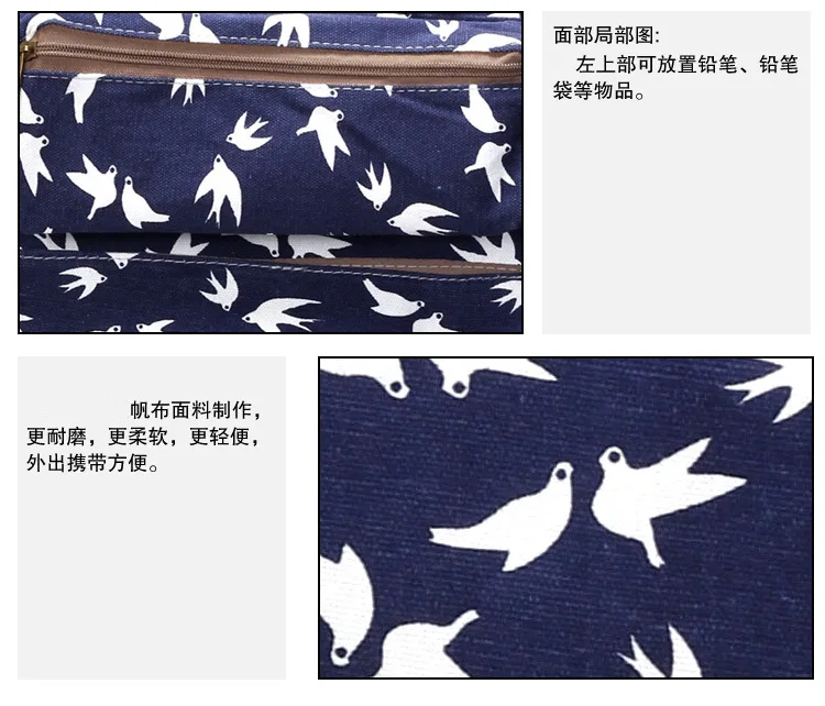 4K Thickened Canvas Palette Drawing Board Bag Art Painting Tools Storage Bag 6650cm (12)