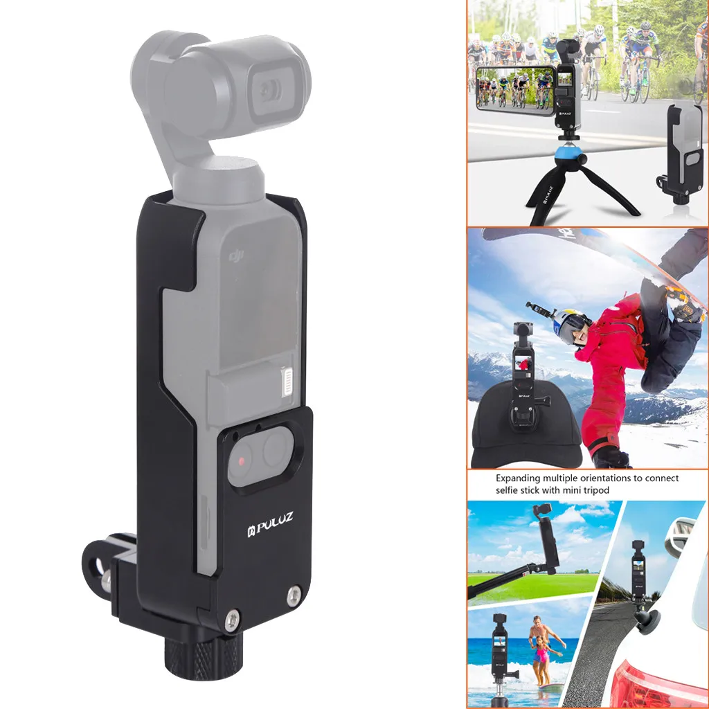 PULUZ корпус оболочки CNC алюминиевый сплав защитный чехол для DJI OSMO Pocket высокое качество