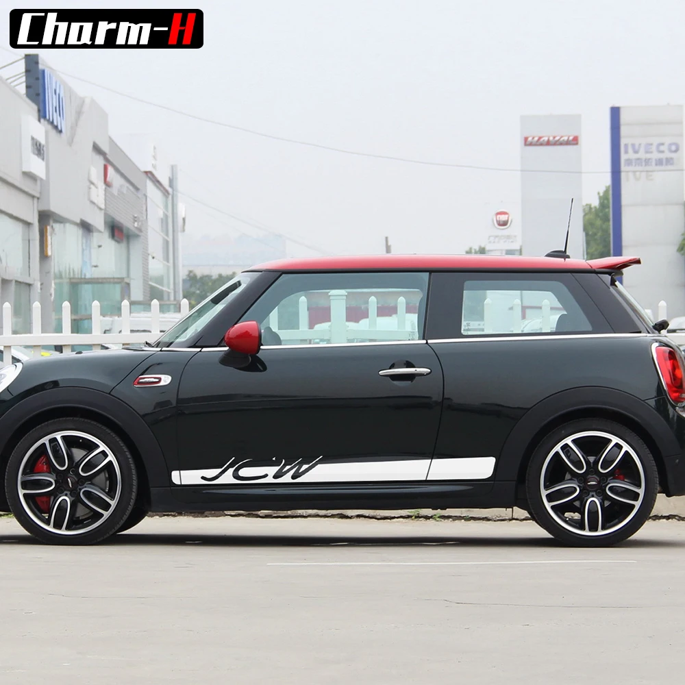 Stripe Kit Sticker Graphic Decal for Mini Cooper S Panel Headlight Door Handle