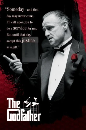 Hot Sale Custom The Godfather Classic Bedroom Setting Home Decoration High Quality Poster Prints Size 50x75cm Wall Sticker #1222 | Дом и сад