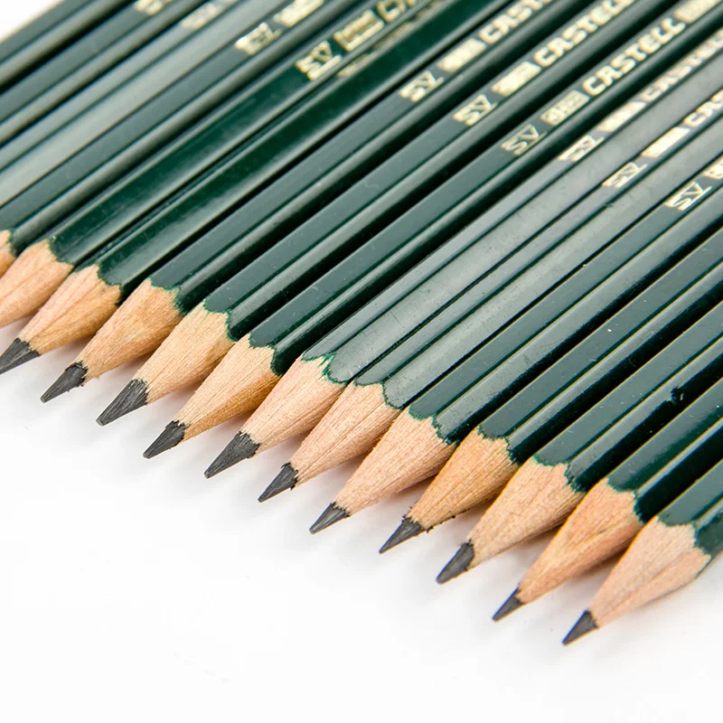 Faber Castell 16 шт. для рисования и письма тени эскиз черная основа товары рукоделия