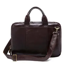 AETOO мужской первый слой коровьей сумки масло воск кожаный бизнес мешок импортные кожаные мужские ba