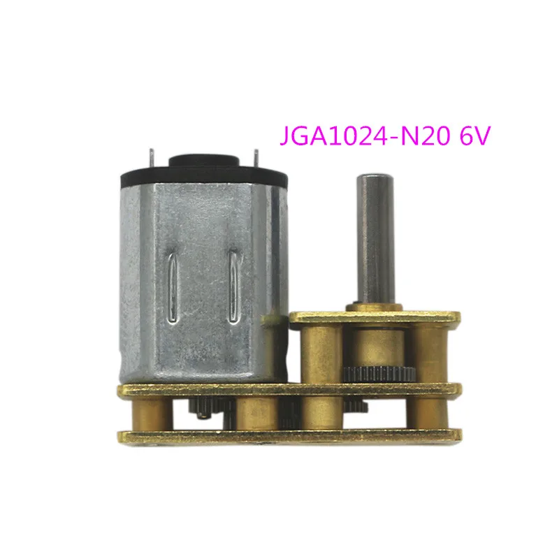 JGA1024-N20 3V-5V-6V-12V микро DC мотор-редуктор может быть изменен для роботов... |