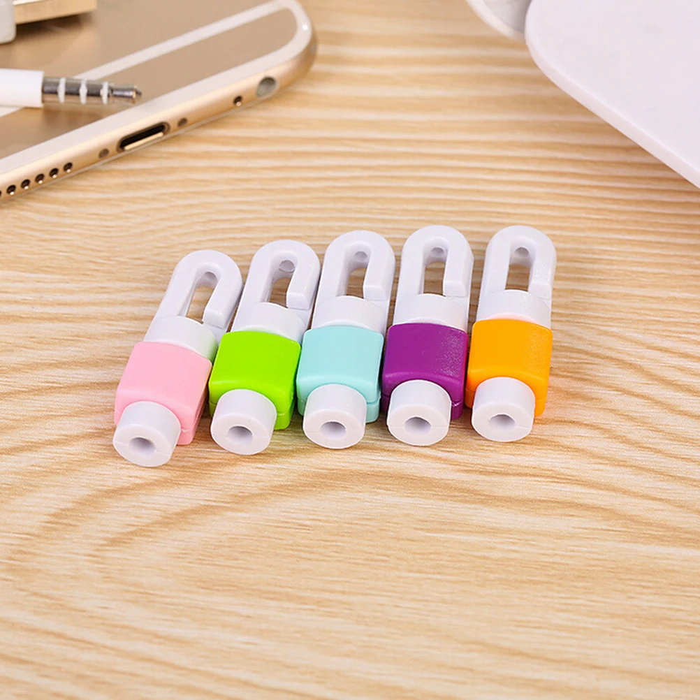 USB Cable Winder Earphone Line Protector Cover Saver Liberator For Apple Iphone 4 5 5s 6 6s Plus Android HTC Huawei 2/10pcs | Электроника