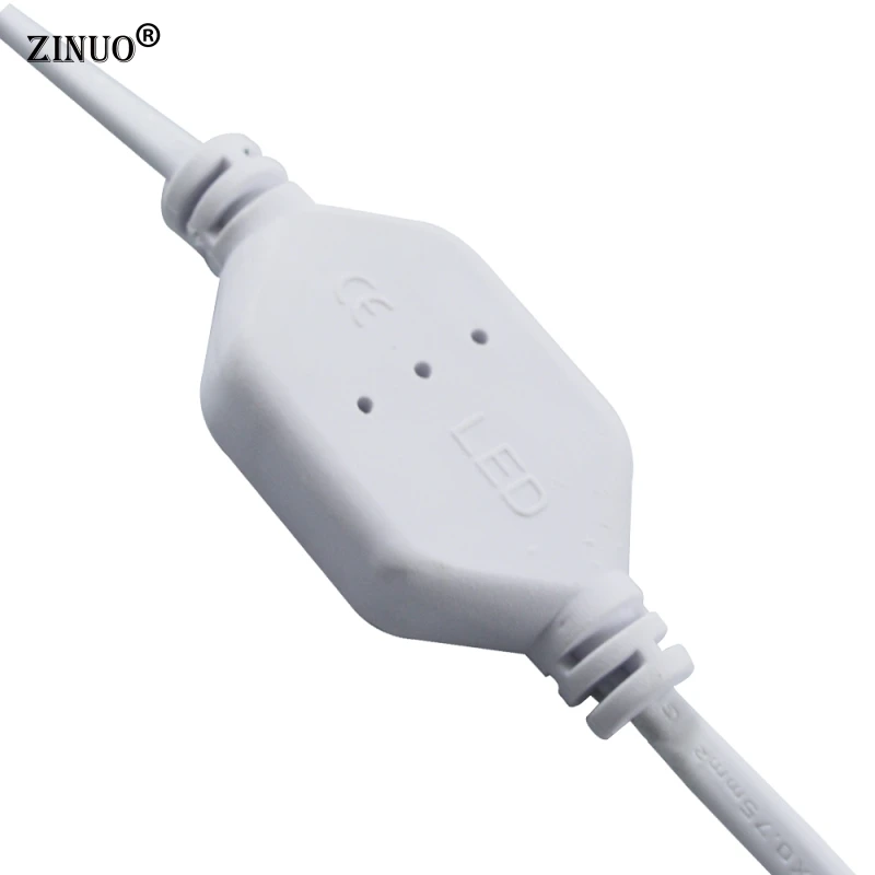 ZINUO 220 В SMD5050/3528 гибкий Светодиодные ленты Разъем(Мощность штекер) 220-240 V США или ЕС Разъем для Светодиодный лента
