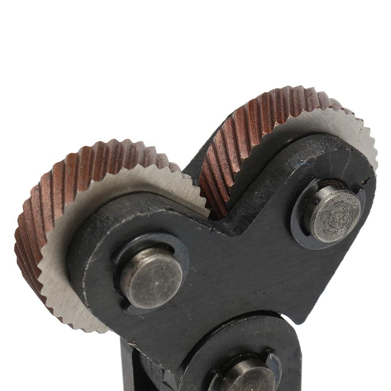 7pcs Steel Knurling Tool 0.5 1 2mm Diagonal Dual Wheel Linear Knurl Set Lathe Cutter Machine Tools Accessories10