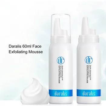 

Daralis 60ml Face Exfoliating Mousse Natural Facial Scrub Exfoliator Shrink Pores Removal Blackhead Moisturizing Whitening Cream
