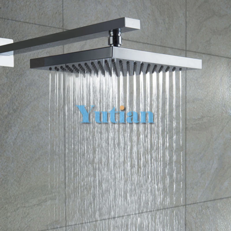 US $107.99 Free Shipping Modern Luxury Big Bath Amp Shower Faucet Mixers Taps Bathroom Shower Sets Hotels Chuveiro Lanos Lada Ducha