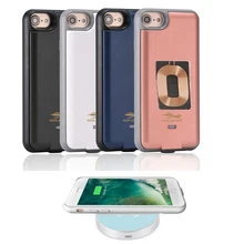 QI Wireless Charger Receiver External Power Bank Cover Cases For Iphone 6 6s Phone Battery Charger Cases