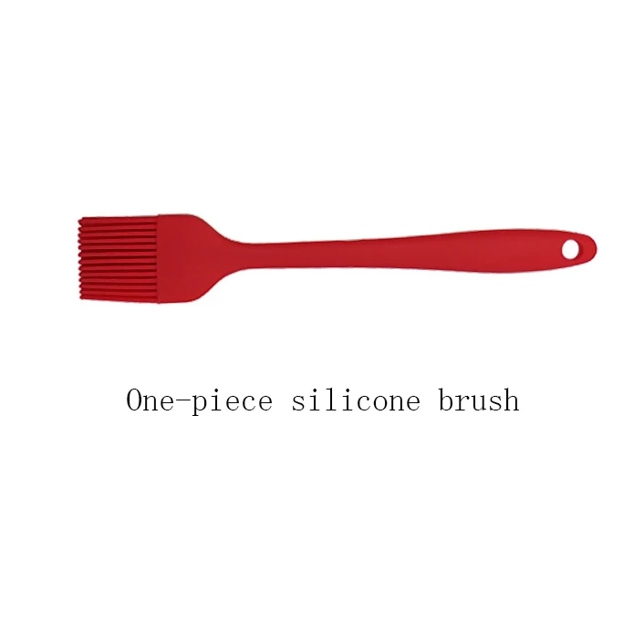 Silicone brush 2 Набор инструментов для барбекю содержит антипригарную подстилка для барбекю и гриля и сетчатый тефлоновый антипригарный коврик и щипцы кисточки для смазывания в инструменты для барбекю - Цвет: Silicone brush 2