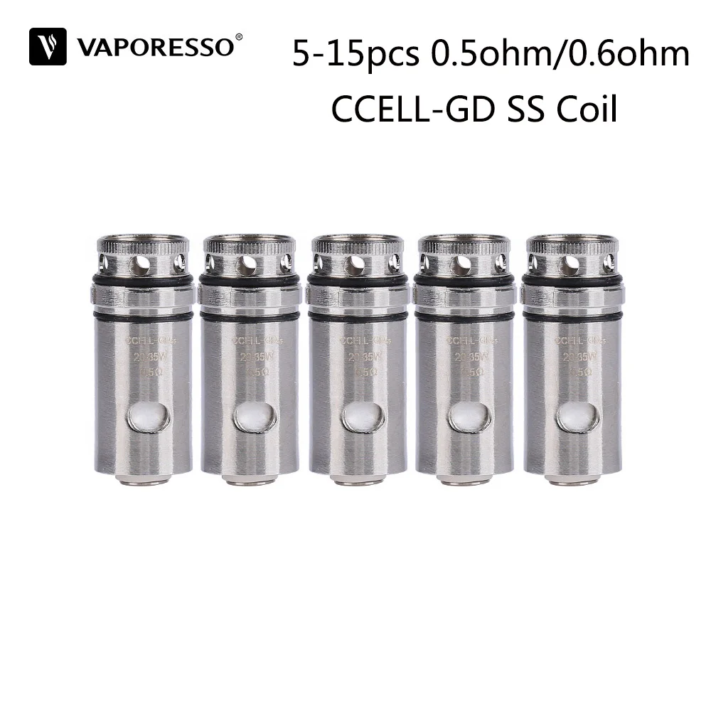 5-15 шт. оригинальная испарительная катушка Vaporesso Guardian CCell Ом vape CCELL-GD керамическая