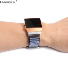 HIPERDEAL выпуска спортивных тканые нейлон браслет ремешок для Fitbit ионной