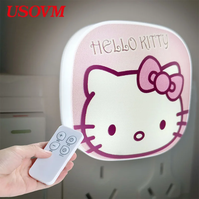 

Control Timing Intelligence Led Night Light Baby Energy Saving Bedside Romantic Mini Kids Lamp Eyeshield Hello Kitty Nightlight