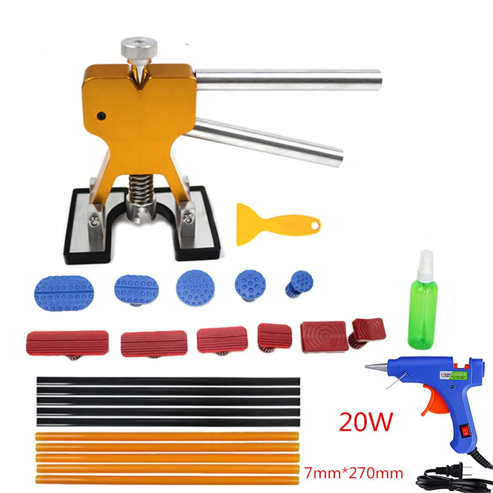 

PDR Tools Paintless Car Dent Repair Tool Dent Removal Dent Puller Tabs Dent Lifter PDR Tool Kit ToolKit Hand Tool Set