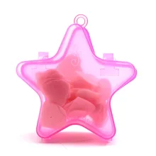 Звездные компактные мыльные хлопья для мытья рук, ароматизированные мыльные листы