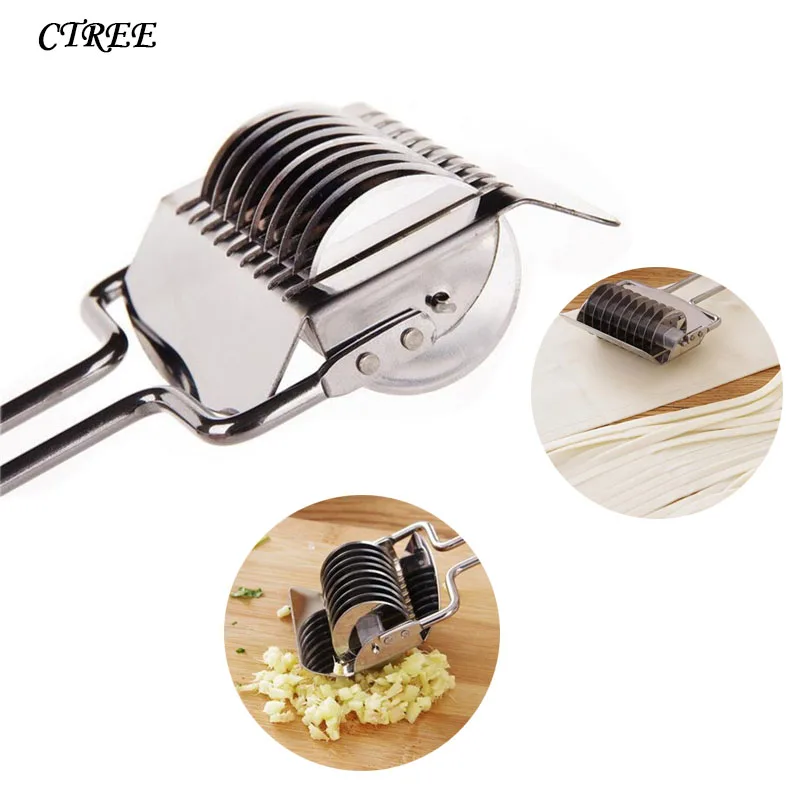 

CTREE Stainless Steel Noodle Cut Shallot Cutter Spaetzle Pastry Kitchen Manual Handle Pressing Machine Pasta Spaghetti Maker C68