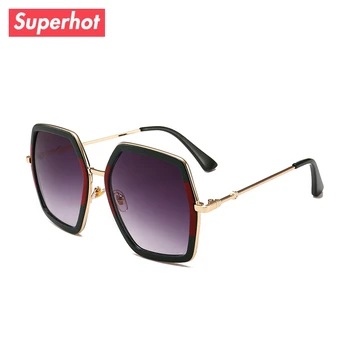 

Superhot Sunglasses For Women Oversized Brand Designer Luxury Ladies Sun Glasses Fashion Female Shades Oculos