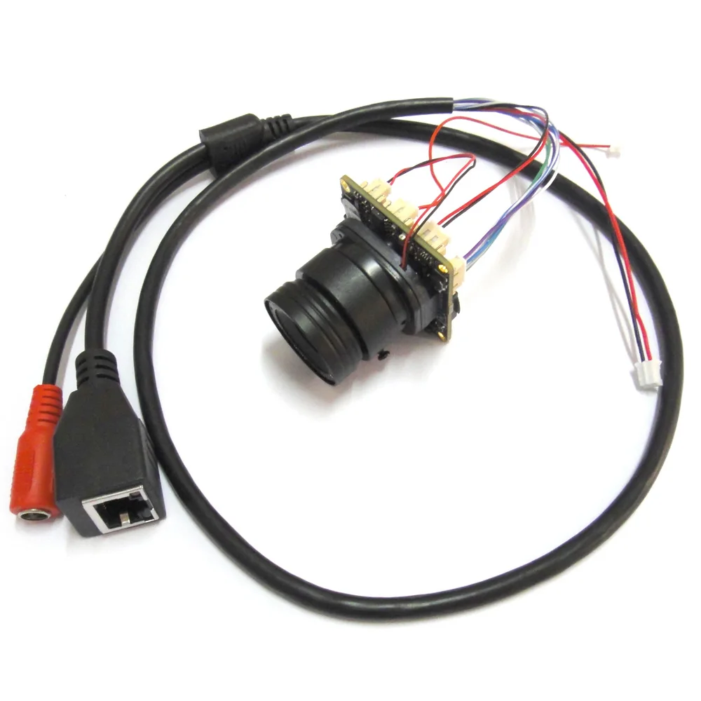

HD CCTV 720P 1mp IP Camera Module PCB Main Board Security 1.0 Megapixel Onvif P2P + CS lens, ip cable, ircut