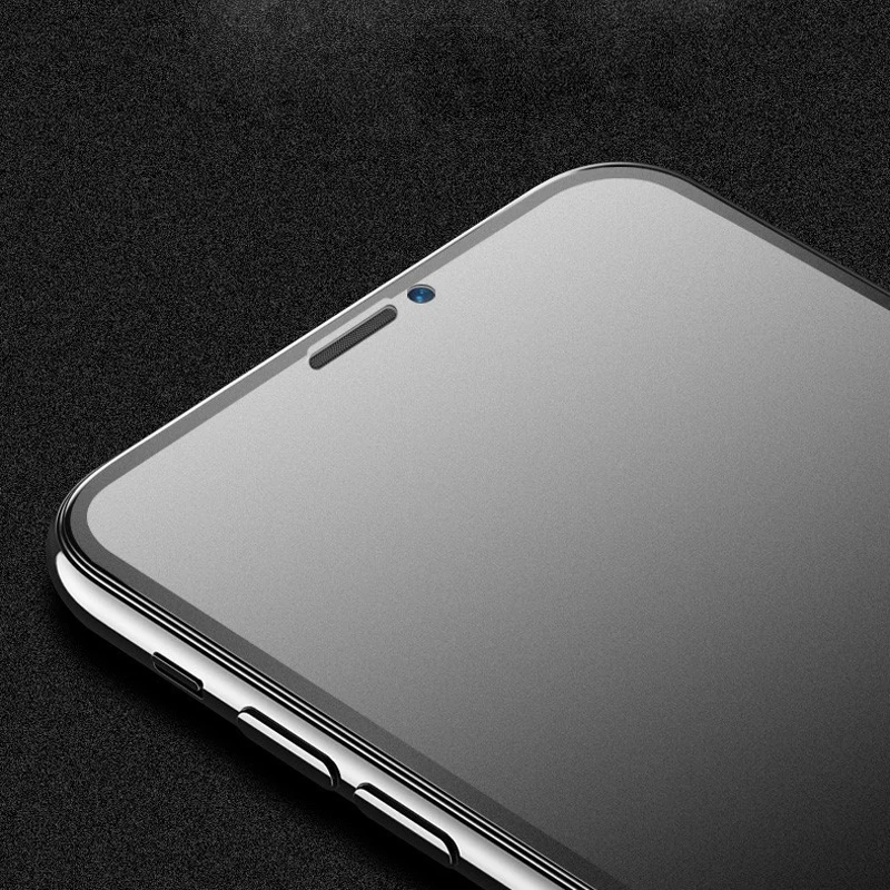 CCDZ полное покрытие матовое закаленное стекло для iPhone X XS Max матовая защита экрана