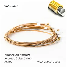 

Elixir Nanoweb 16102 Medium Phosphor Bronze Acoustic Guitar Strings 13 - 56