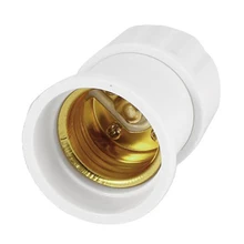 CNIM Горячая AC 250V 10A белый E27 Цоколь лампа светильник винтовой держатель 5 штук