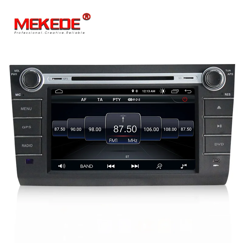 Perfect Android8.1 Quad core HD screen 1024*600 car dvd player for suzuki Swift 2004-2010 with gps navigator radio bluteooth 3g wifi 5
