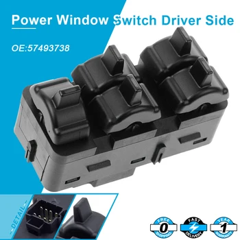 

Master Power Window Switch Driver Side Left LH for 04-08 Pontiac Grand Prix