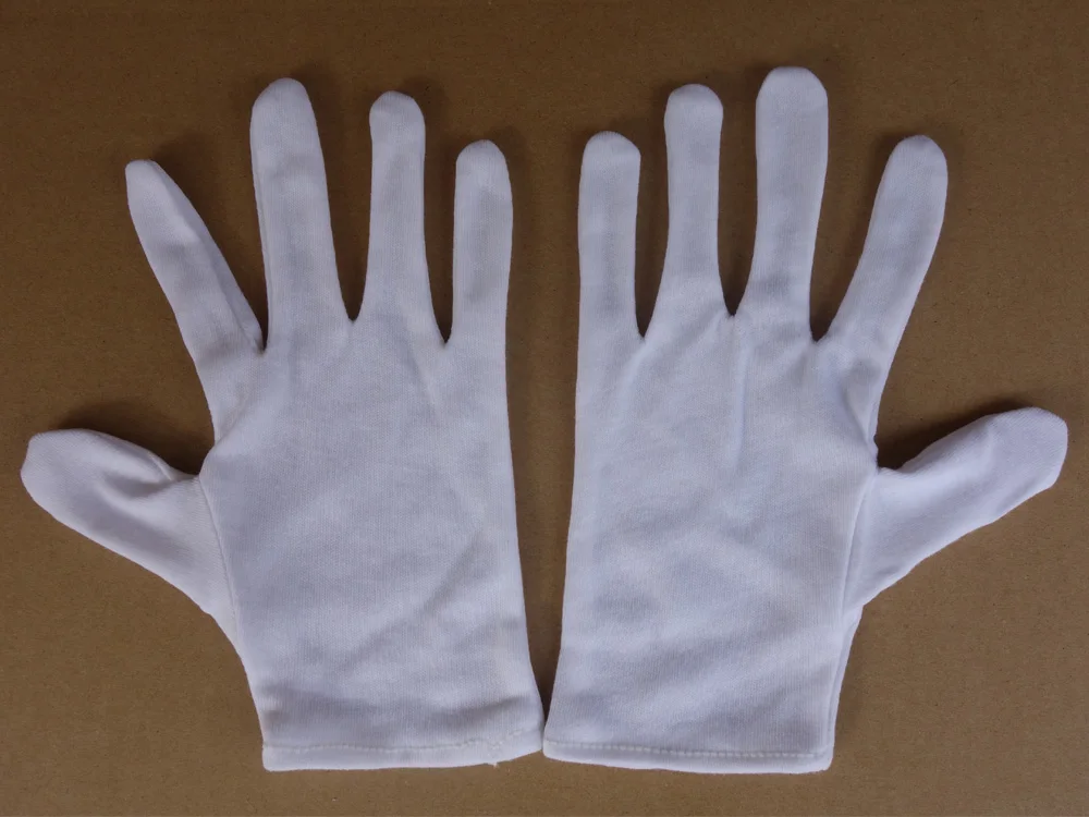 Перчатки для венчания белые хлопковые перчатки рабочие перчатки мужские женские перчатки