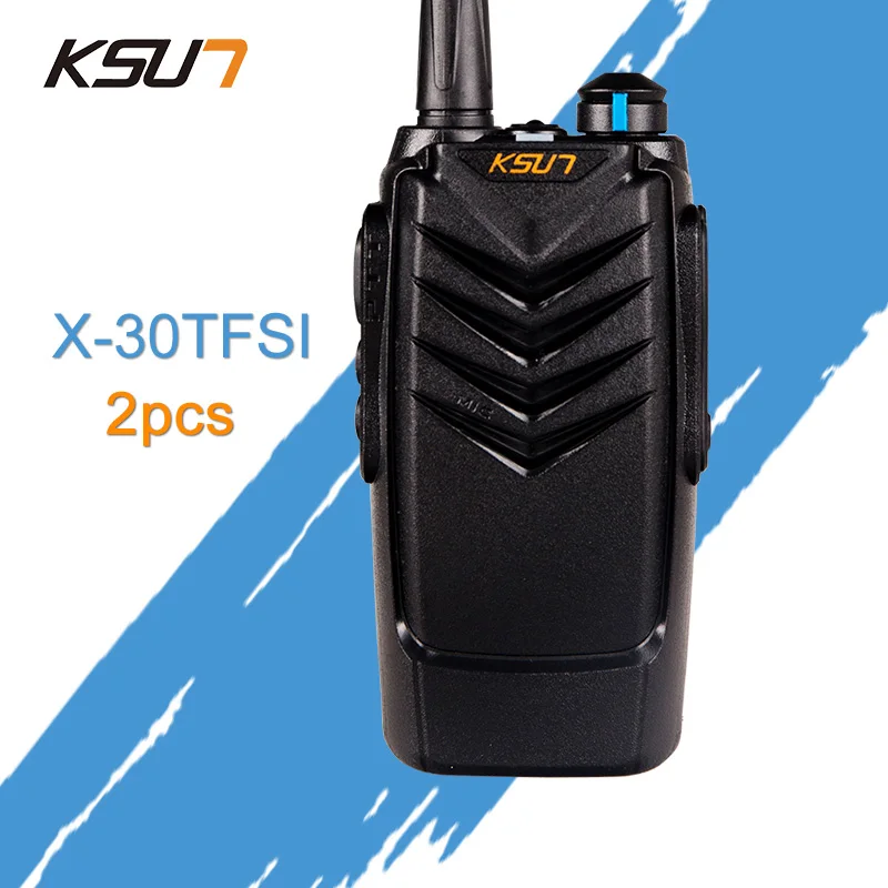 

(2 pcs)KSUN X-30TFSI Two Way Radio Handheld Portable Radio UHF 400-470MHz Ham Radio BUXUN X30 Walkie Talkie