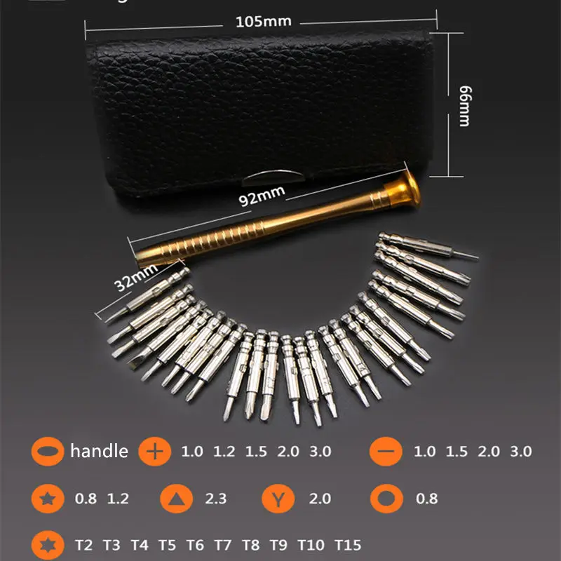 

25 in 1 Torx Multifunctional Opening Repair Tool Set Precision Screwdriver For Phones Tablet PC Screwdriver Set