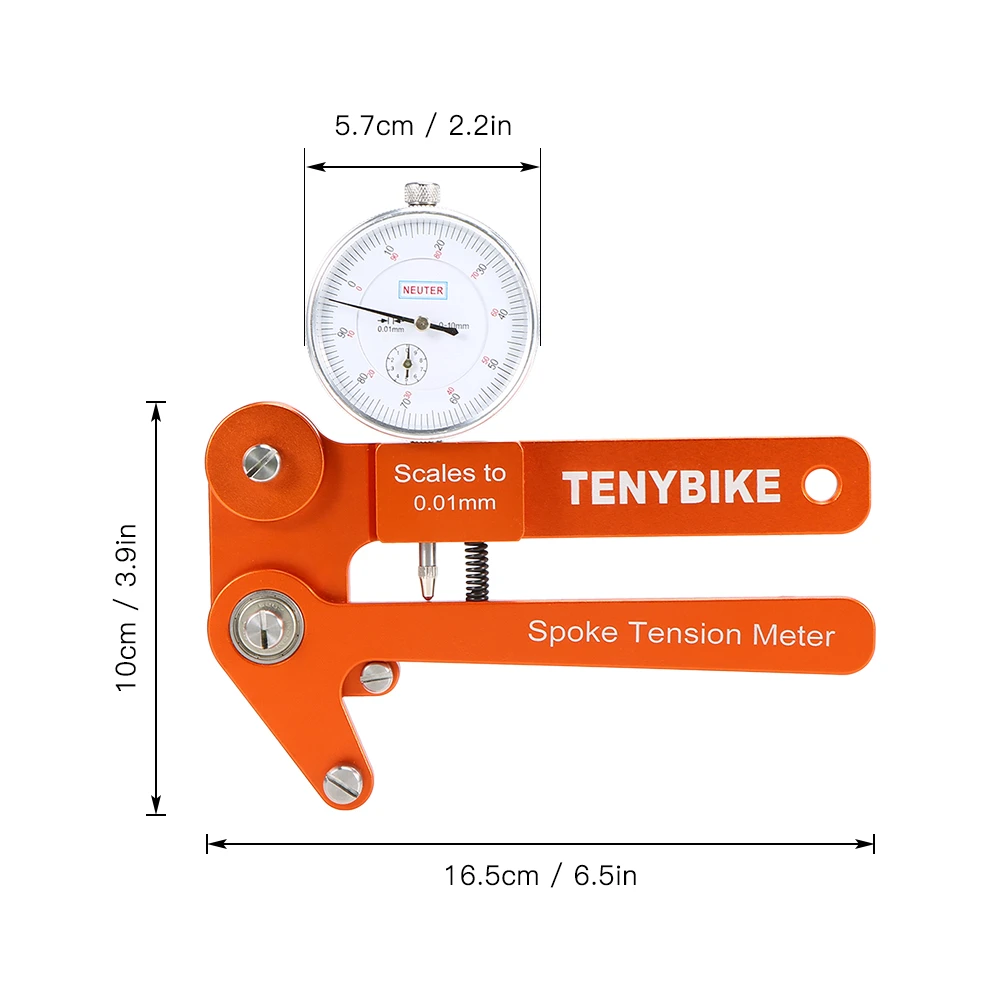 Спица велосипедного колеса Tensiometer велосипед спица измеритель натяжения колеса велосипеда строителей инструмент измерения