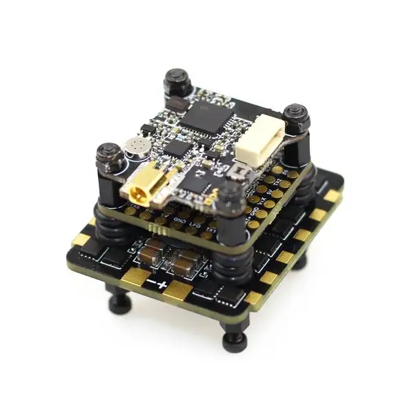 

HGLRC FD445 Mini Stack 20x20mm 2-6S Flight Controller & 45A BLHeli_32 ESC & 25/100/200/350mW VTX for FPV Racing Drone Parts