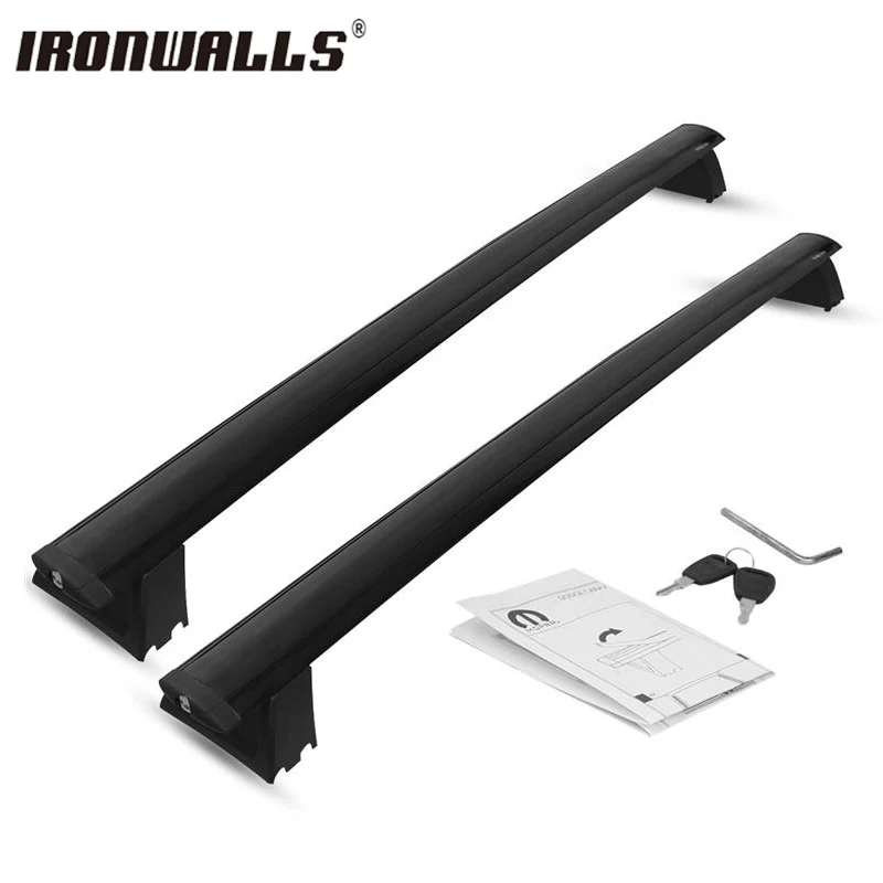 

Ironwalls Roof Rack Crossbars Cargo Basket Carrier Anti-theft Lock System For Jeep Grand Cherokee 2011 2012 2013 2014 2015 2016