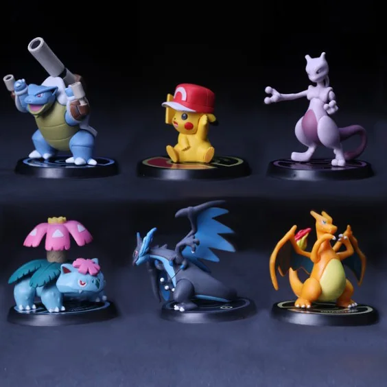 Фигурки героев аниме Genesect Raichu Pika X Y Hydreigon Entei из коллекции покемонов игрушки с
