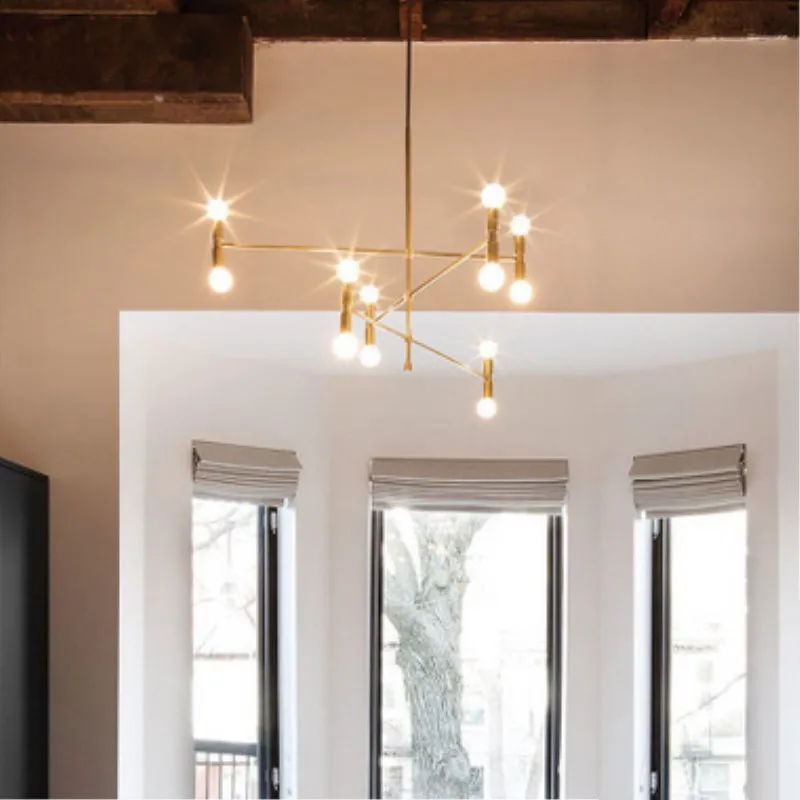  2018 New Italy Designer Art Kitchen Pendant Light Nordic Creative Living Room Hanging Light Hotel B - 32879360140