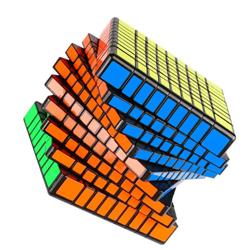 Moyu MF9 9x9 куб 9 слоев магический скоростной головоломка 9x9x9 черный Stickerless Neo Cubo Magico