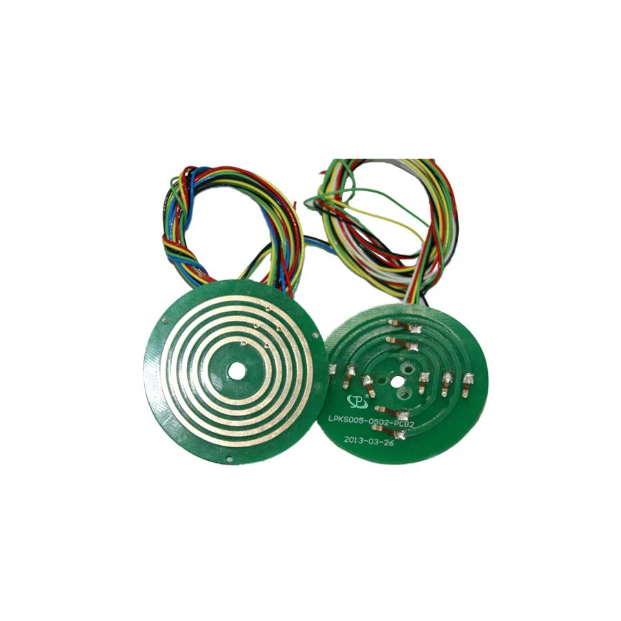 

Stable Pancake Slip Ring With 5mm Hole Precious Metal Contact Compact Structure And Maintenance Free For Rotary Sensors