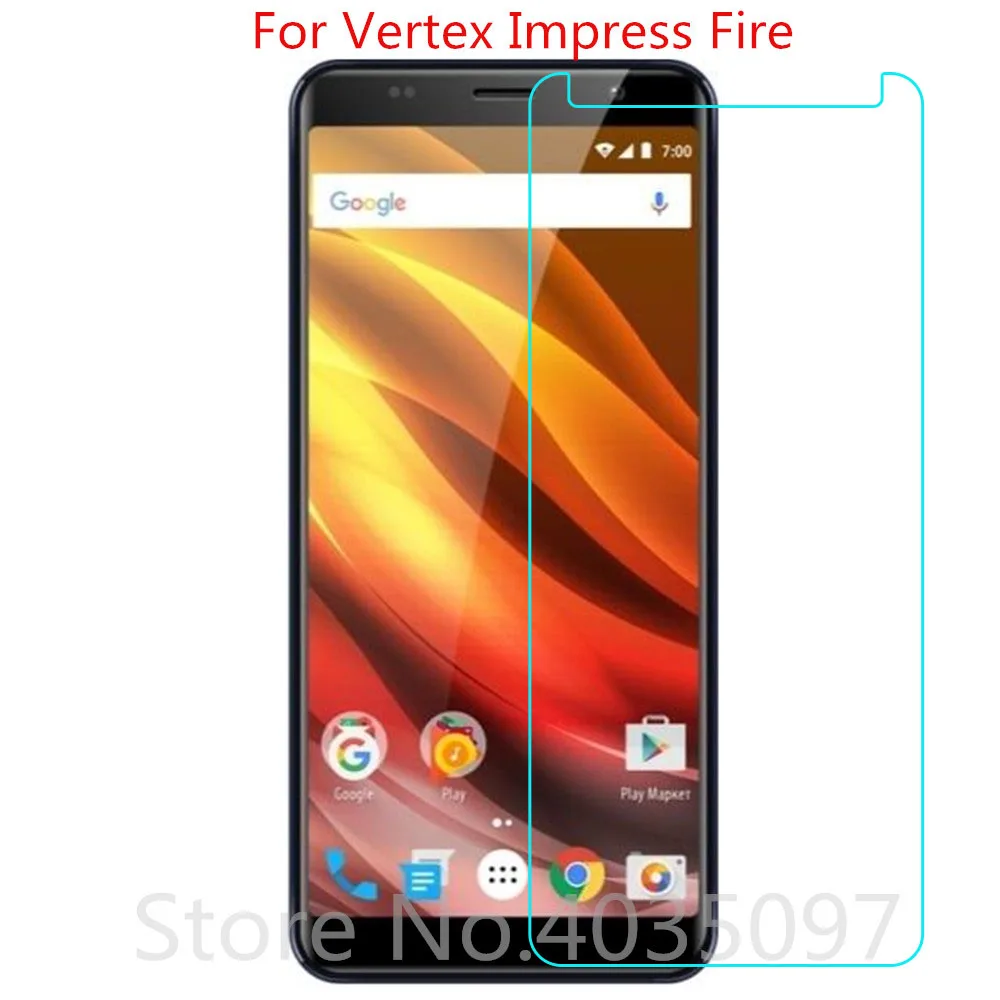 2.5D 9H закаленное стекло для Vertex Impress Fire на телефон защитная пленка Glass | Мобильные