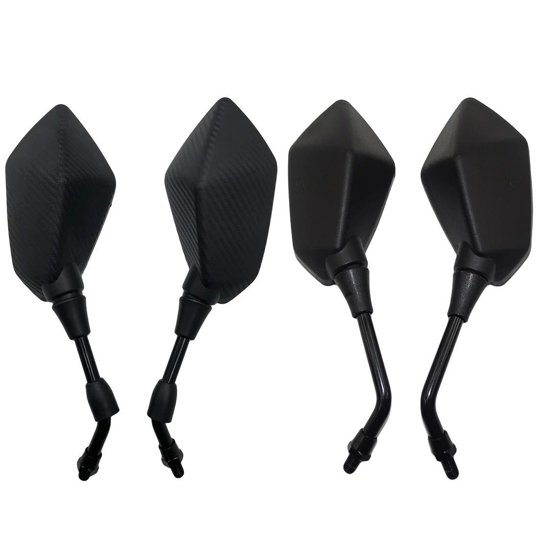 Hot Sale 2Pcs/Pair Motorcycle Mirror Scooter E Bike Rearview Mirrors