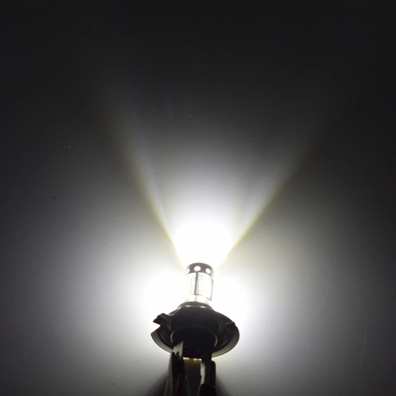 2PCS Automotive LED Fog Light Bulbs H7 80W Fog Tail Driving Car Head Light Lamp Bulb Super Bright 9V-30V.07