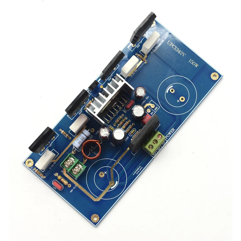 Усилитель мощности UPC1342V 2SC5200 2SA1942 Mono HiFi 220 Вт двойная плата переменного тока 18 36 в