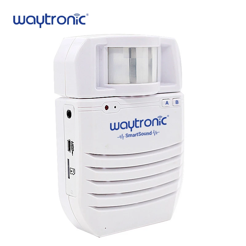 Lithium Battery Powered Infrared Motion Sensor Sound Guide Player with Remote Controller Support SD Card Memory Lithium Battery Powered Infrared Motion Sensor Sound Guide Player with Remote Controller Support SD Card Memory