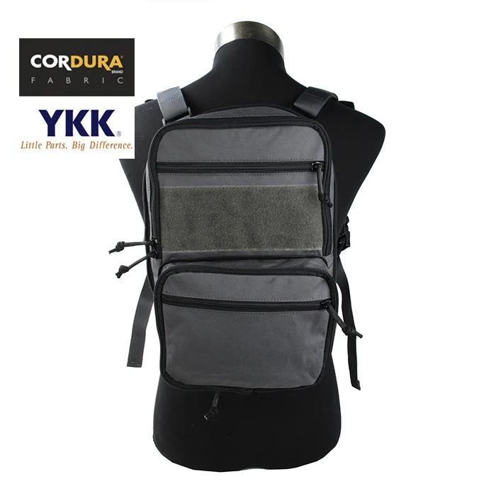 

TMC 410 Zippered Expandable Flatpack JPC AVS Molle Plate Carrier Pack Wolf Grey WG(SKU051250)