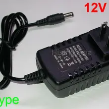 США штекера Мощность адаптер для камер видеонаблюдения AC100-240V ввода/dc12v 2A(max) Выходные данные