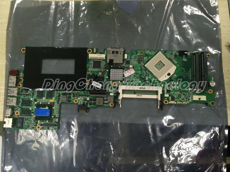 محمول لوحة رئيسية لأجهزة HP ENVY15 دفتر اللوحة الأم 597597-001 PM55 شرائح HD5830 DDR3 100% اختبار