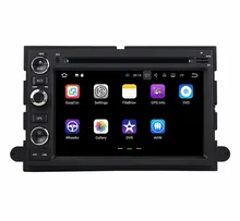 Quad Core 2 din 7″ Android 7.1 Car DVD Player for Ford Fusion Explorer F150 Edge Expedition 2GB RAM Radio GPS Bluetooth 16GB ROM