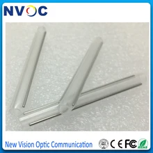 500 шт./лот, 60 мм оптическое соединение защита сращивания рукава с двумя контактами для капельного кабеля термоусадочная трубка Оптическое волокно термоплавкая трубка