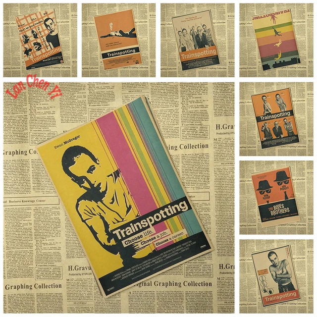 Special Price Multiple awards Nostalgic Matte Kraft Paper Poster Trainspotting Office Gift Room Dining Home Decor wall sticker Design Special Price Multiple awards Nostalgic Matte Kraft Paper Poster Trainspotting Office Gift Room Dining Home Decor wall sticker Design