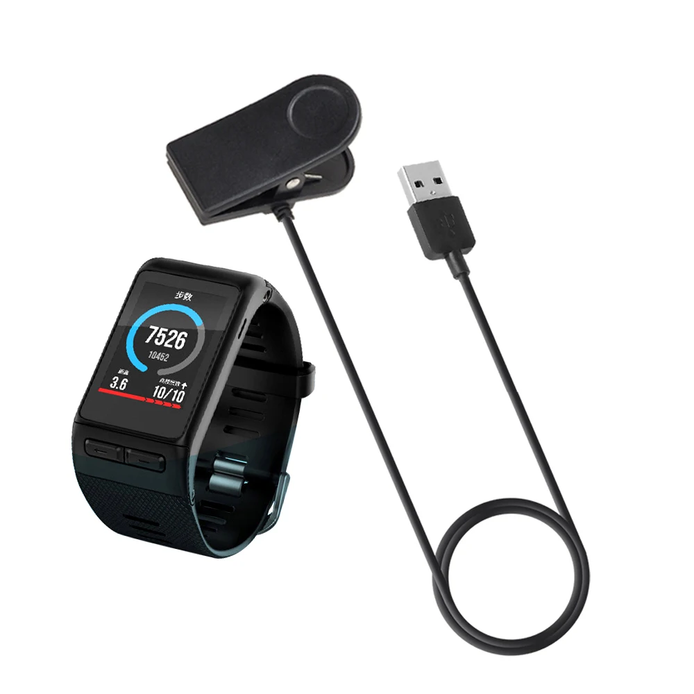 DHL 20 шт/партия USB данных и зарядный кабель клип зарядная док-станция для Garmin Vivoactive HR gps Смарт-часы аксессуары